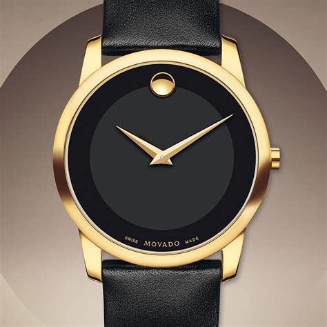 replica movado museum watch|authentic movado watches.